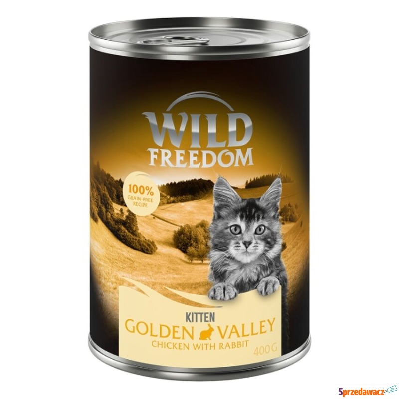 Wild Freedom Kitten, 6 x 400 g - Golden Valley... - Karmy dla kotów - Chojnice