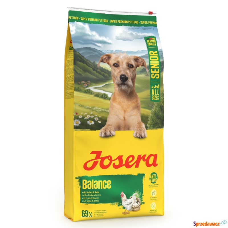 Josera Senior Balance, kurczak i ryż - 12,5 kg - Karmy dla psów - Wrocław