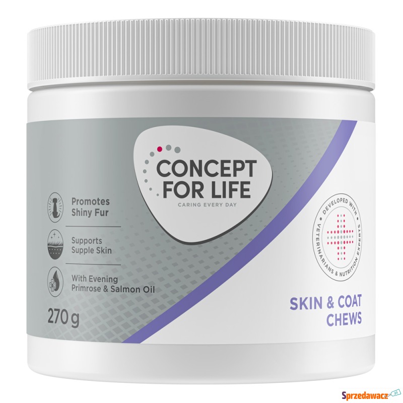 Concept for Life Skin & Coat Supplements Chews... - Akcesoria dla psów - Bytom