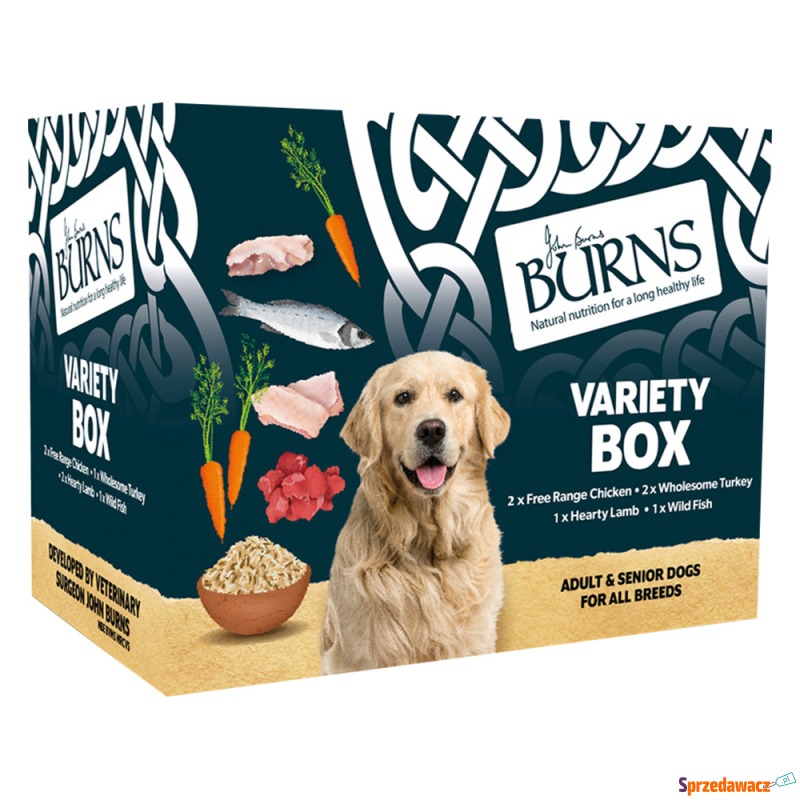 Burns Variety Box, karma mokra dla psów  - Pakiet... - Karmy dla psów - Opole