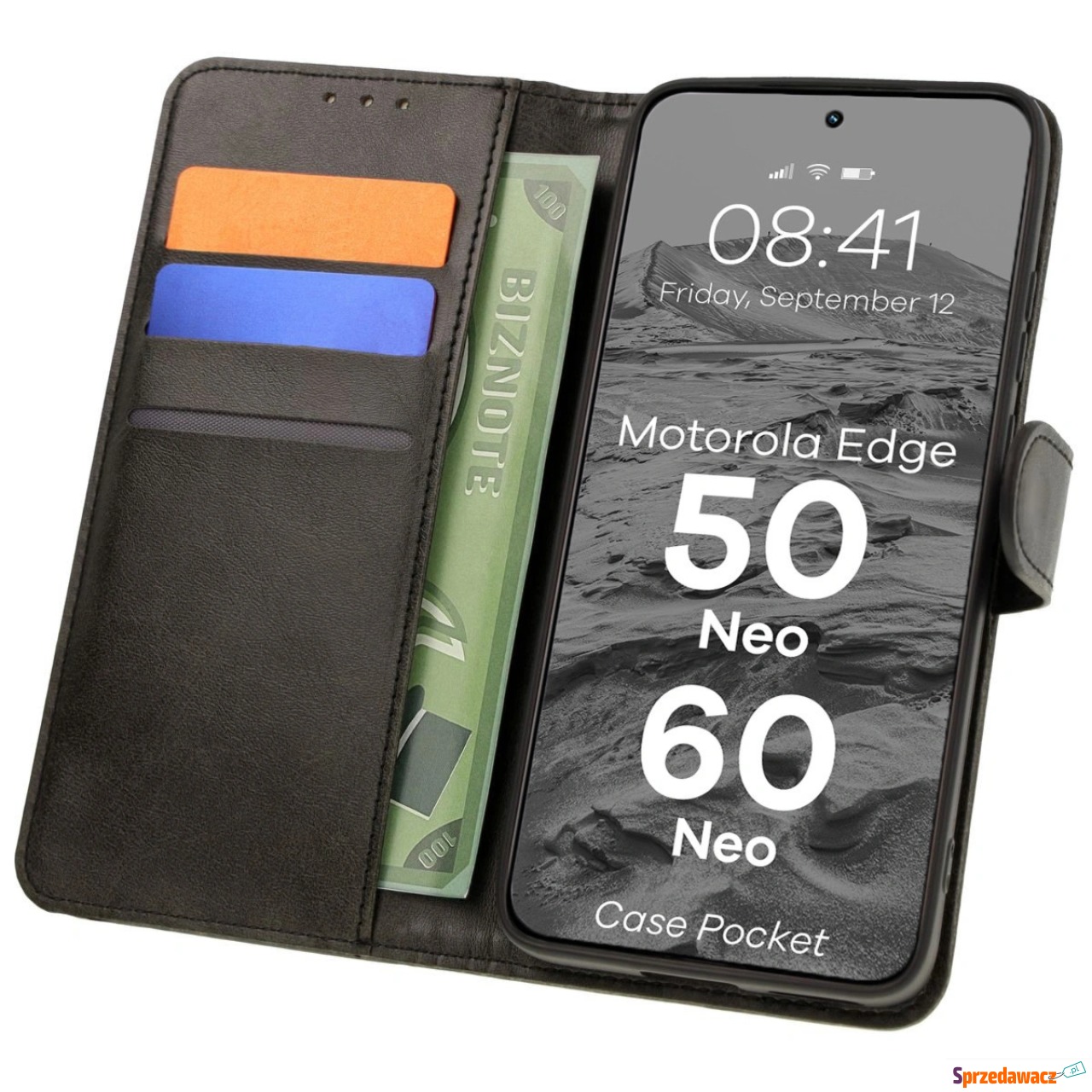 Etui z klapką Bizon Case Pocket...