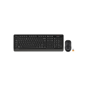 Klawiatura Zestaw klawiatura i mysz A4Tech Fstyler FG1012 bezprzewodowa czarna