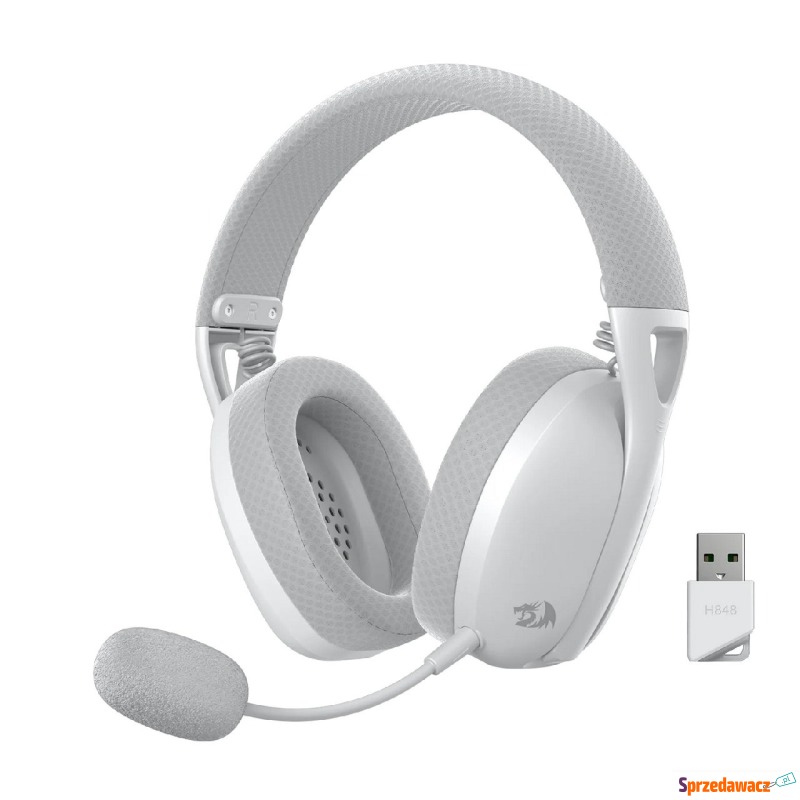 Redragon H848 IRE Pro White/Grey - Słuchawki - Legnica