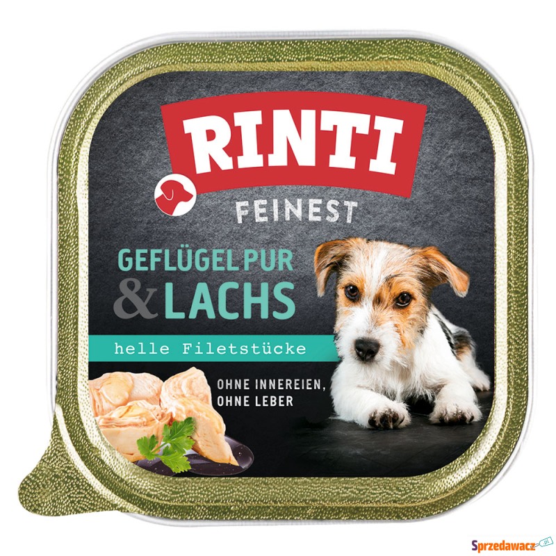 RINTI Feinest, 11 x 150 g - Drób z łososiem - Karmy dla psów - Olsztyn