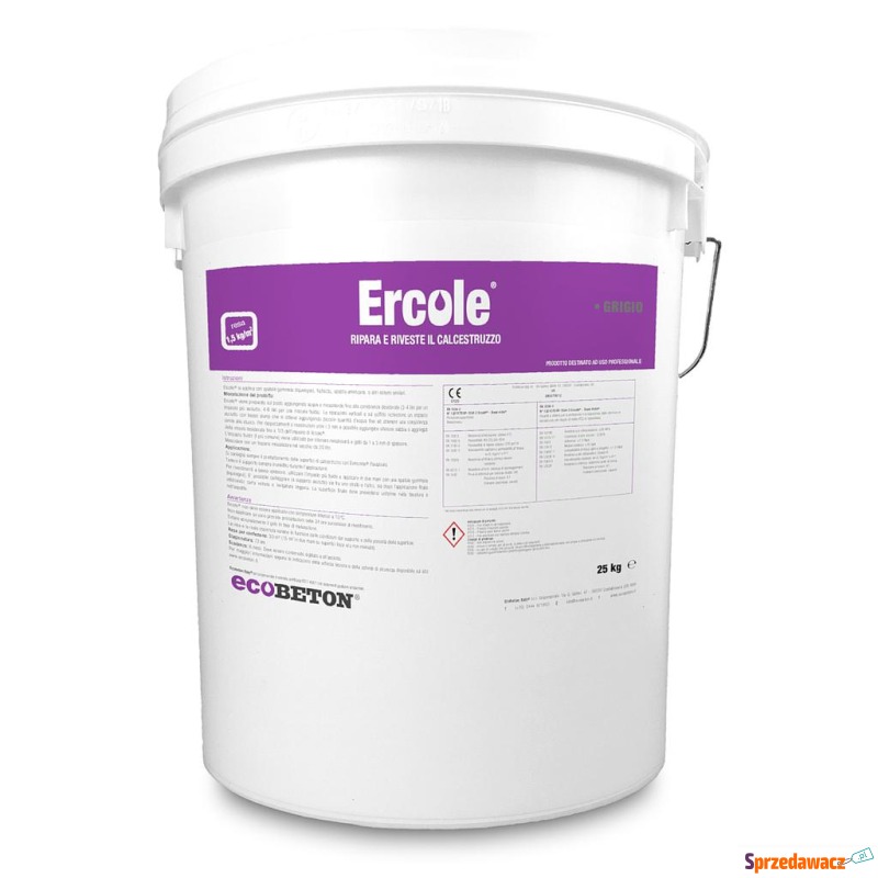 mikrocement ERCOLE betonowy naturalny - Zaprawy, wylewki - Kraków