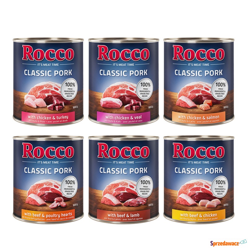 Rocco Classic Pork, 6 x 800 g -...