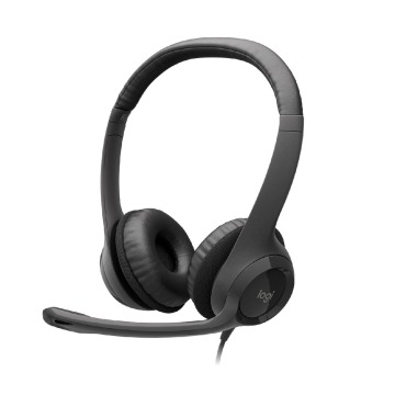 Logitech H390 USB Grafitowy