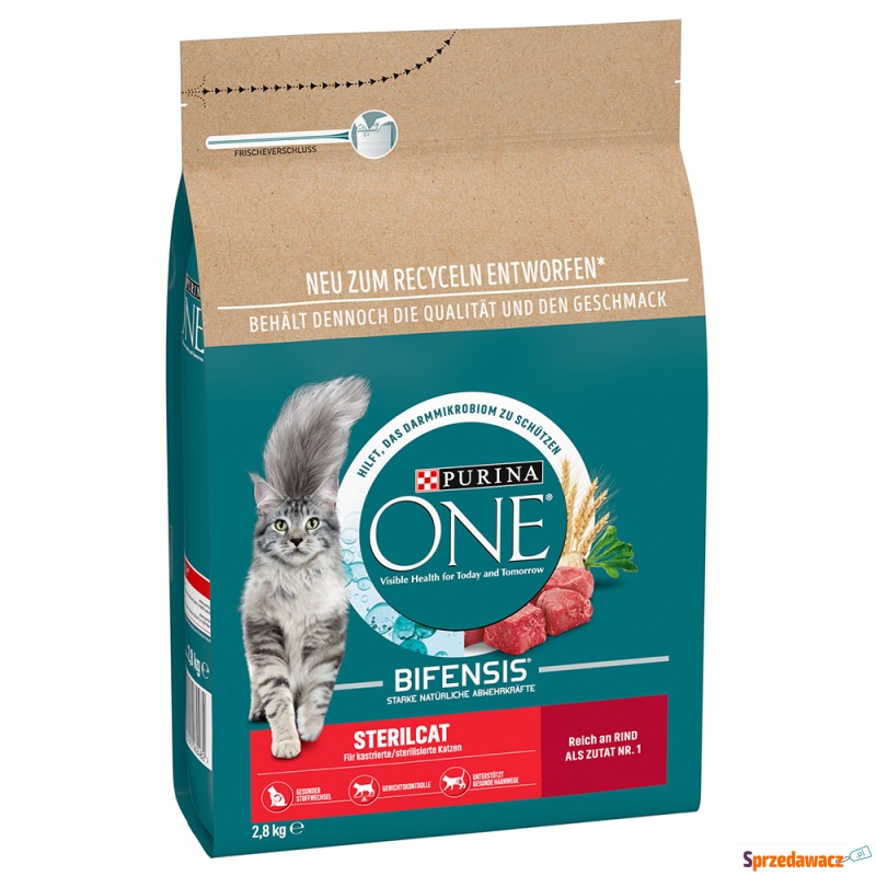 PURINA ONE SterilCat, wołowina - 2,8 kg - Karmy dla kotów - Toruń