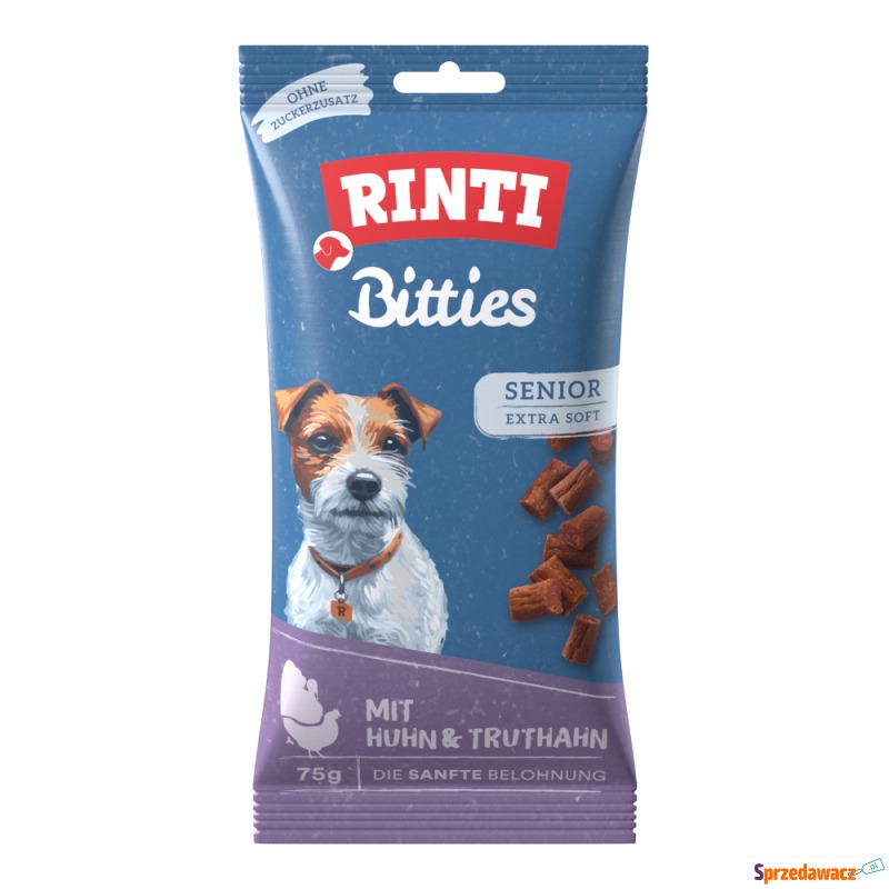 RINTI Extra Bits Senior - Kurczak z indykiem,... - Przysmaki dla psów - Kędzierzyn-Koźle