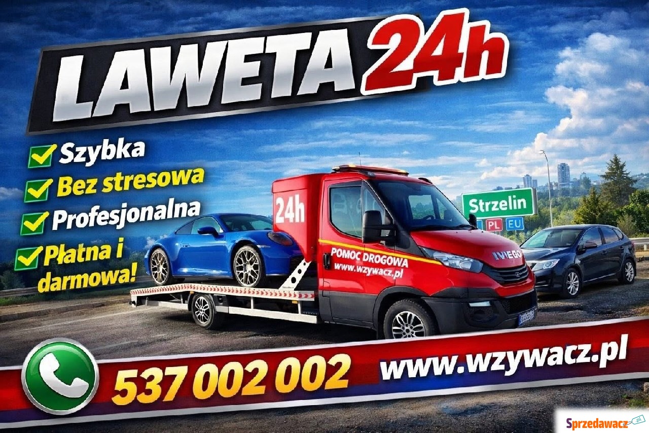 Pomoc drogowa Strzelin, Wrocław,...
