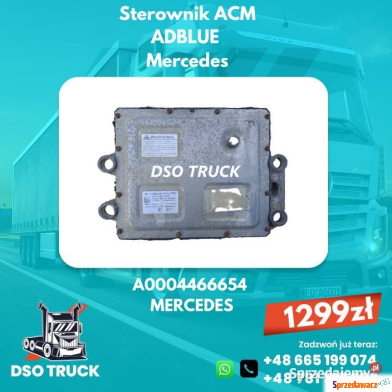 Sterownik ACM adblue Mercedes MP...