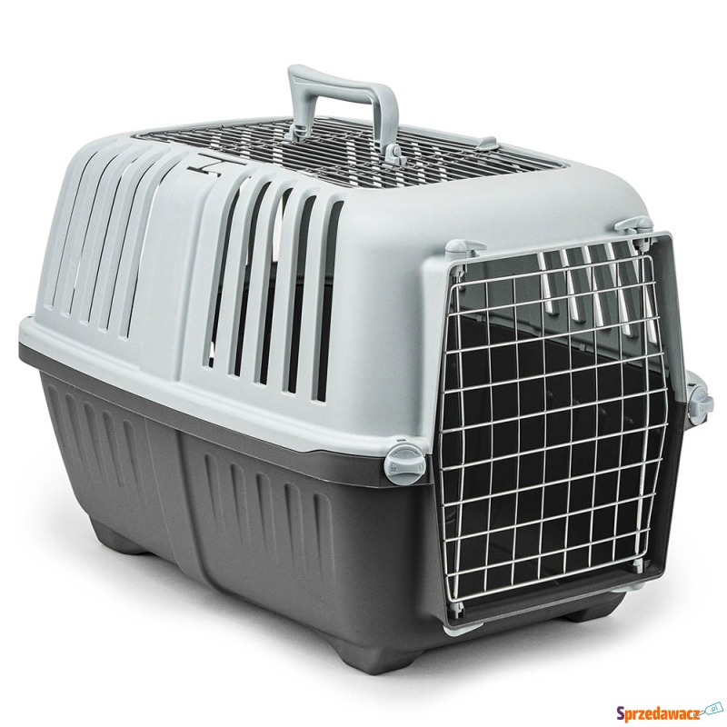 Lionto plastikowy transporter z metalowymi dr... - Akcesoria dla psów - Olsztyn