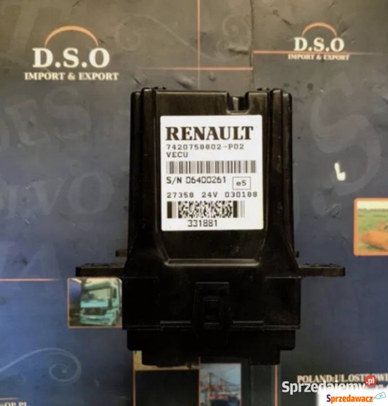 renault dxi sterownik kaseta vecu