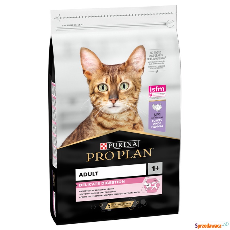 PURINA PRO PLAN Adult Delicate Digestion, indyk... - Karmy dla kotów - Łowicz