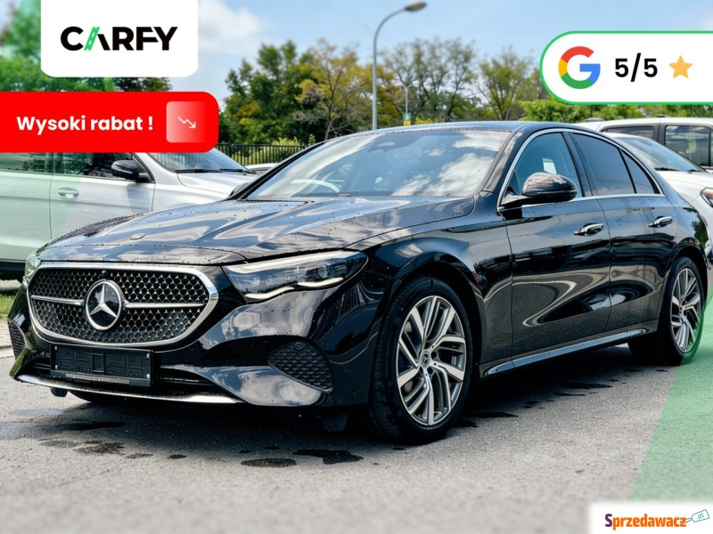 Mercedes - Benz E-klasa  Sedan/Limuzyna 2025,  2.0 diesel, automat - Na sprzedaż za 260 829 zł - Warszawa