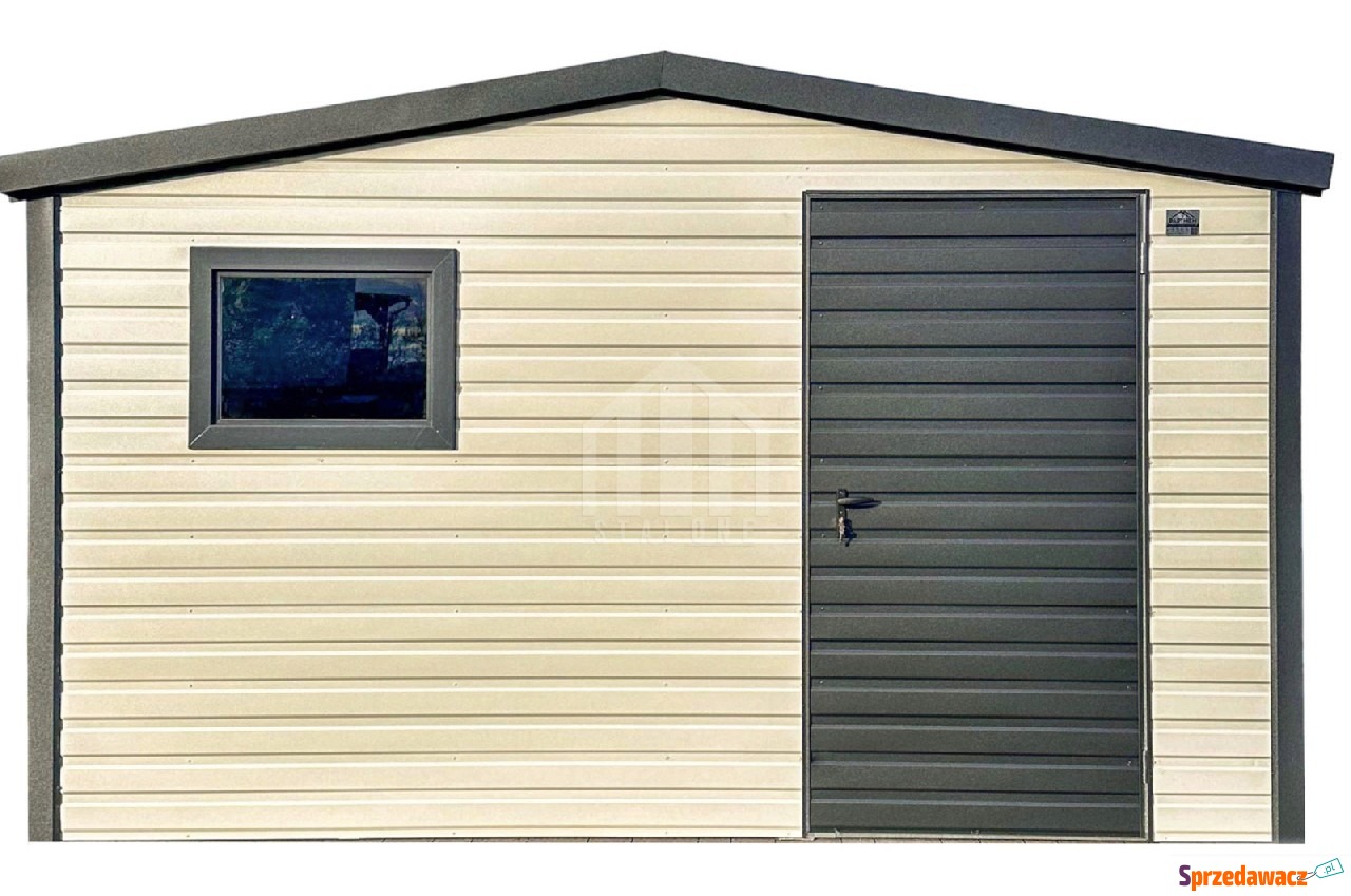 Schowek - domek ogrodowy 4x2m drzwi...