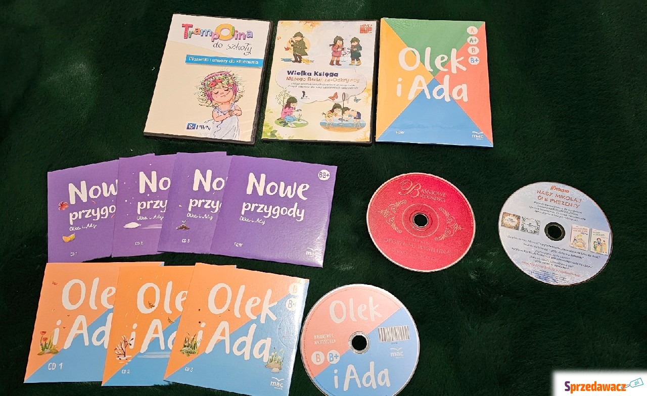 11 Płyt CD z piosenkami do prz...