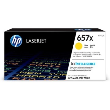 HP oryginalny toner CF472X, yellow, 23000s, 657X, HP LaserJet Enterprise MFP M681dh,MFP M681f,LaserJ