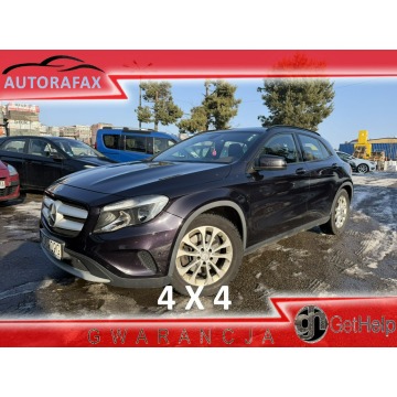 Mercedes GLA 250 - 4Matic, Klimatronic 2-stref, Podgrz. fotele, Skóra, Automat, 2 kpl kół