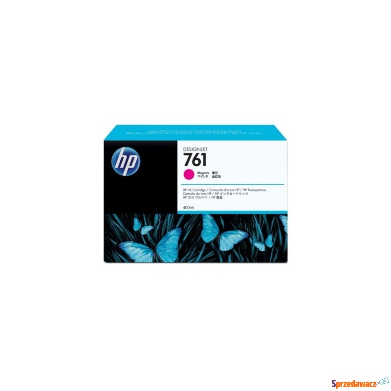 Tusz Oryginalny HP 761 (CM993A) (Purpurowy) -... - Tusze, tonery - Tarnowskie Góry