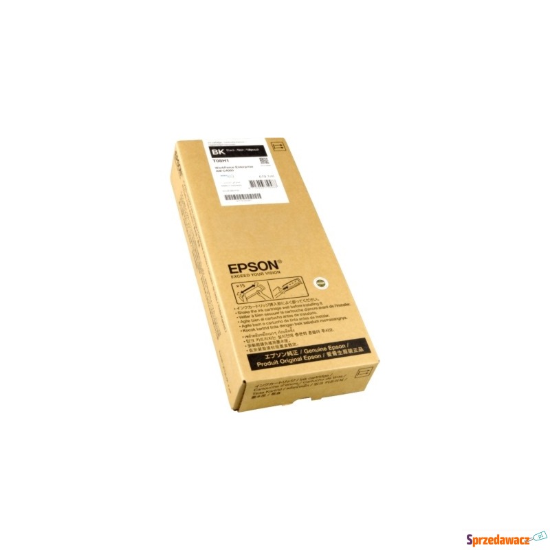 Tusz Oryginalny Epson T08H1 (C13T08H100) (Czarny)... - Tusze, tonery - Miszkowice