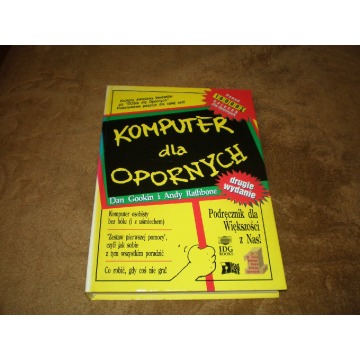 Sprzedam książkę Komputer dla opornych, stan idealny, cena 50 zł.
