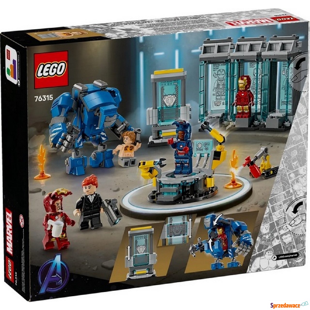 Klocki konstrukcyjne LEGO Marvel...