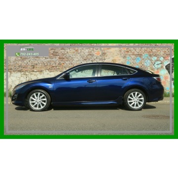 Mazda 6 - -AUTOMAT-Skóra-Nawigacja-Grzane Fotele-RVM-Czujniki Parkoania