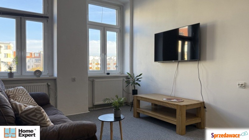 Mieszkanie dwupokojowe Wrocław - Śródmieście,   60 m2, trzecie piętro - Do wynajęcia