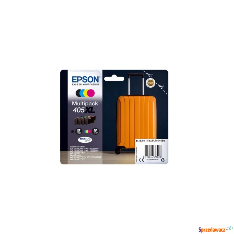 Tusze Oryginalne Epson 405 XL CMYK...