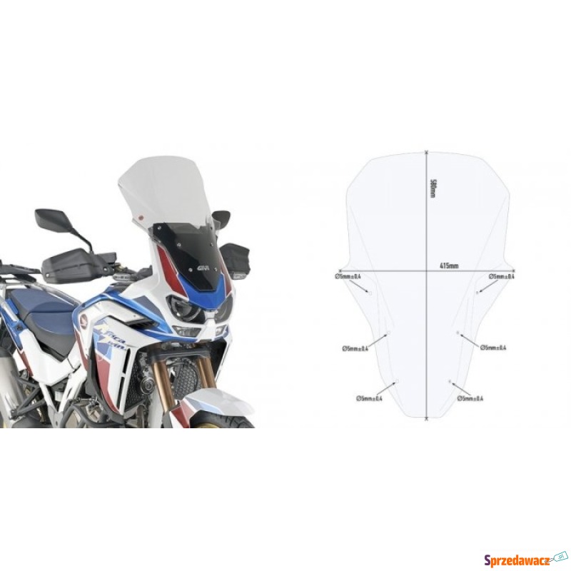 GIVI D1178ST SZYBA PRZEZROCZYSTA...
