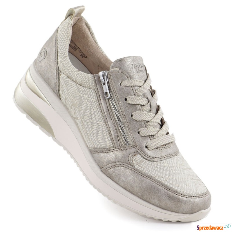 Sneakersy damskie na koturnie...