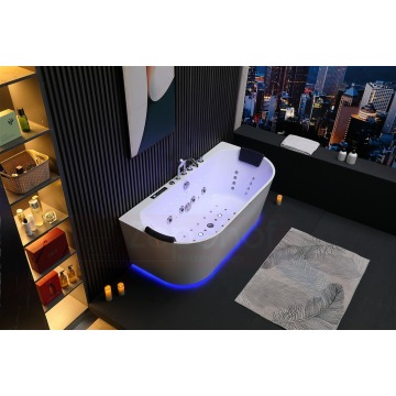 Wanna z hydromasażem EBX-802 B prostokątna 15... - Wanny - Białystok - zdjęcie 2