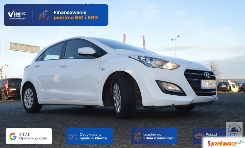 Hyundai i30 2016 diesel - Na sprzedaż za 19 557 zł - Gdańsk