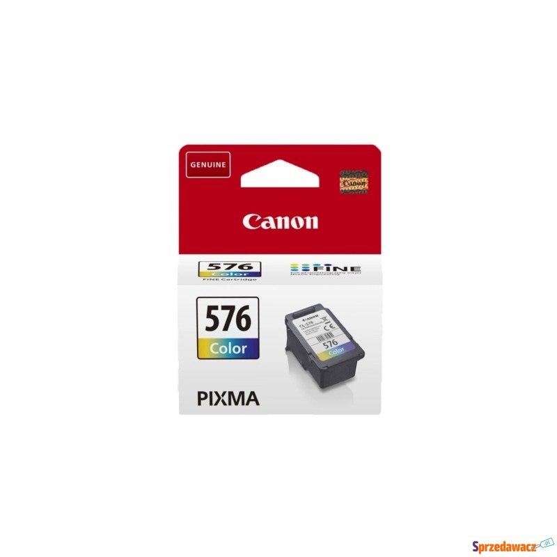 Tusz Oryginalny Canon CL-576 (5442C001) (Kolorowy)... - Tusze, tonery - Tarnowskie Góry