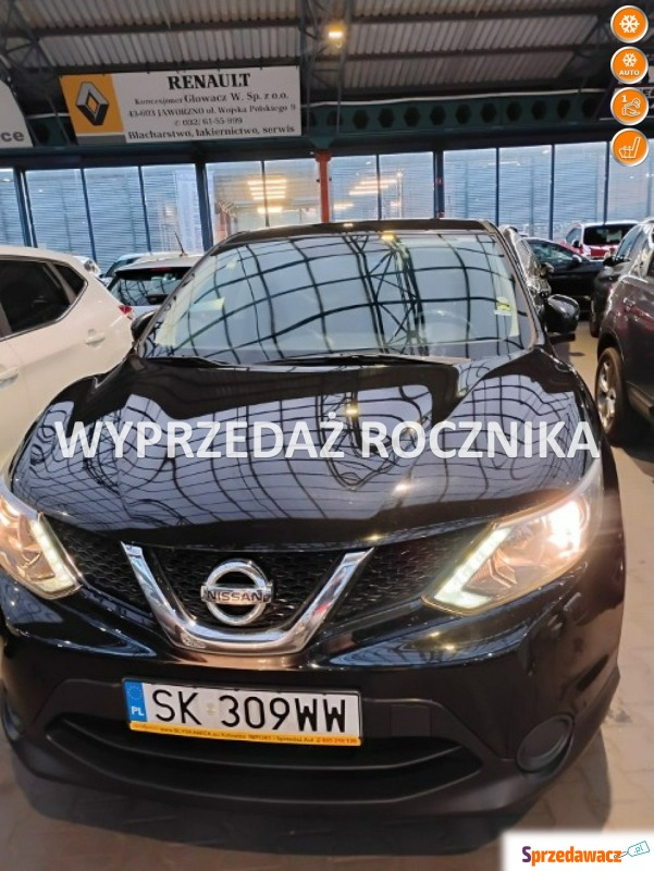 Nissan Qashqai  Terenowy 2014,  1.2 benzyna - Na sprzedaż za 36 600 zł - Mysłowice