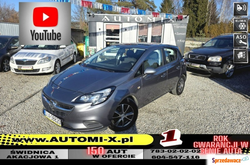 Opel Corsa  Hatchback 2016,  1.4 benzyna - Na sprzedaż za 29 900 zł - Świdnica