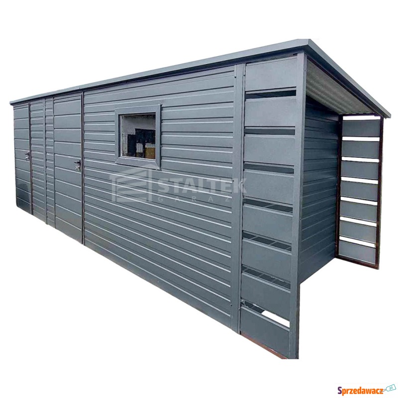 Schowek Domek Ogrodowy 5x2 + Wiata...