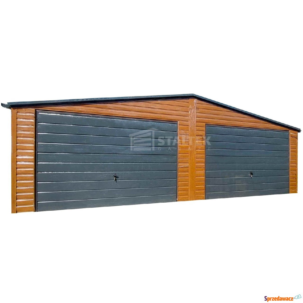 Garaż Blaszany 8x5 - 2x Brama...