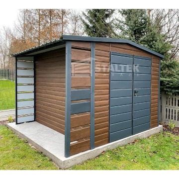 Schowek - domek ogrodowy 2x3 - wiata  Brama d... - Altany, domki, namioty - Opole - zdjęcie 3