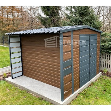 Schowek - domek ogrodowy 2x3 - wiata  Brama d... - Altany, domki, namioty - Opole - zdjęcie 4