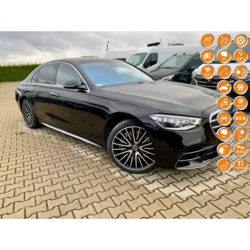 Mercedes S 580 - SALON PL / VOLL / 4X4 / DYSTRONIC / OŚ SKRĘTNA / AMG / PANORAMA DACH