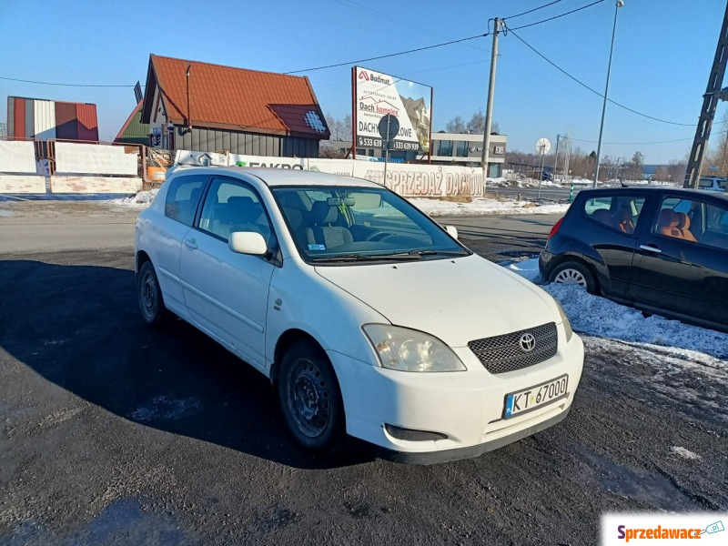 Toyota Corolla  Hatchback 2002,  1.4 benzyna - Na sprzedaż za 1 950,00 zł - Tarnów