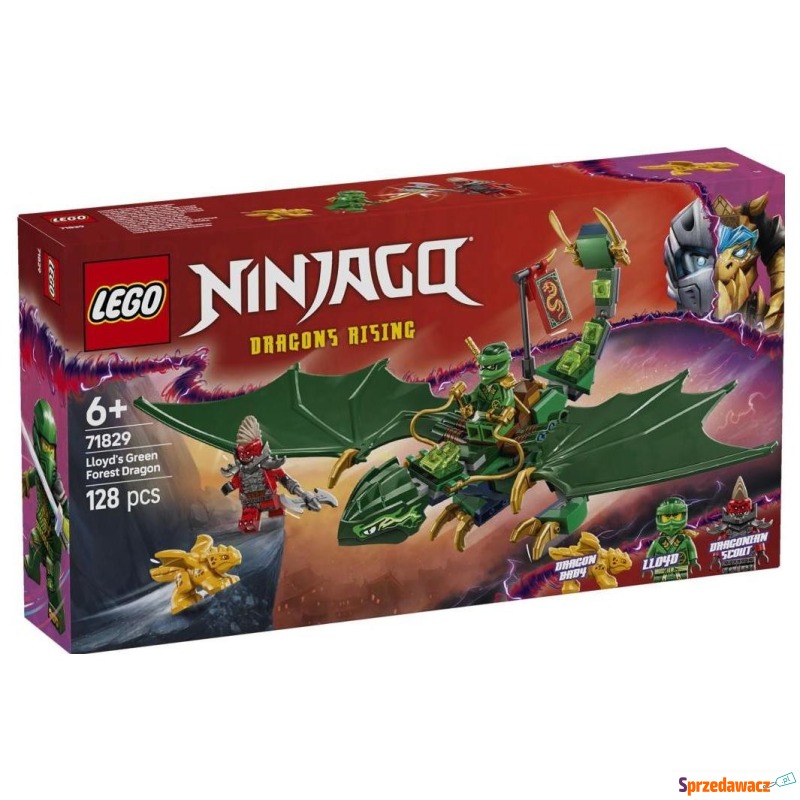 Klocki konstrukcyjne LEGO Ninjago 71829 Zielony... - Klocki - Gorzów Wielkopolski