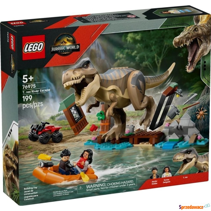 Klocki konstrukcyjne LEGO Jurassic World 76975... - Klocki - Lublin