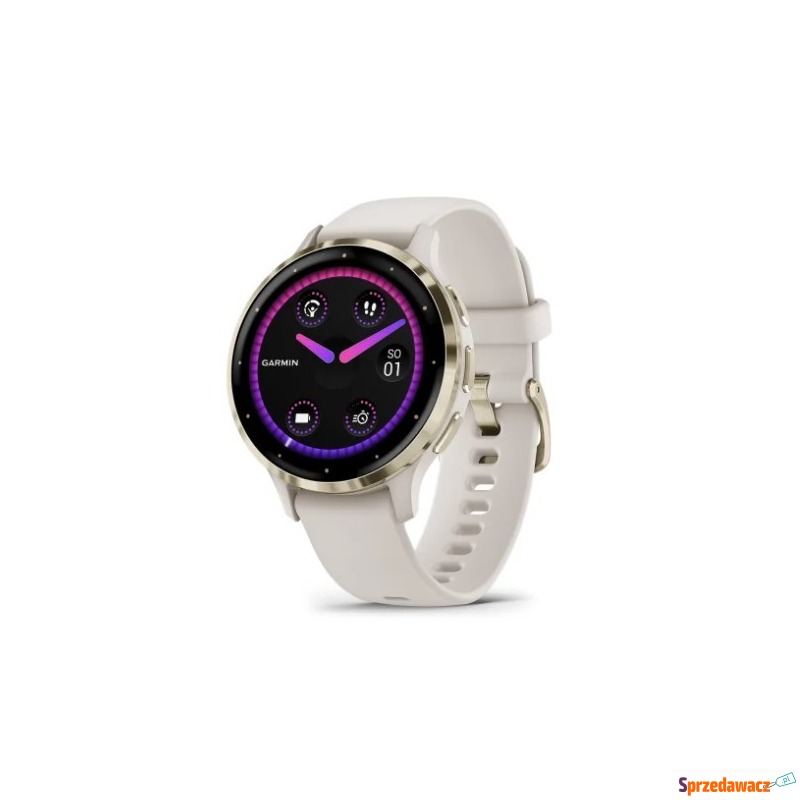 Garmin Venu 3s jasnozłota ramka...