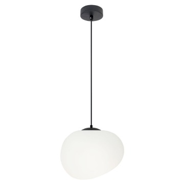 SELSEY Lampa wisząca Stones średnica 20 cm biały klosz - Genesis
