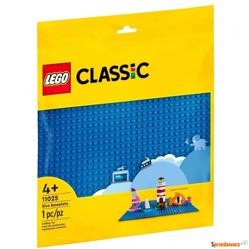 Klocki konstrukcyjne LEGO Classic 11025 Niebieska... - Klocki - Inowrocław