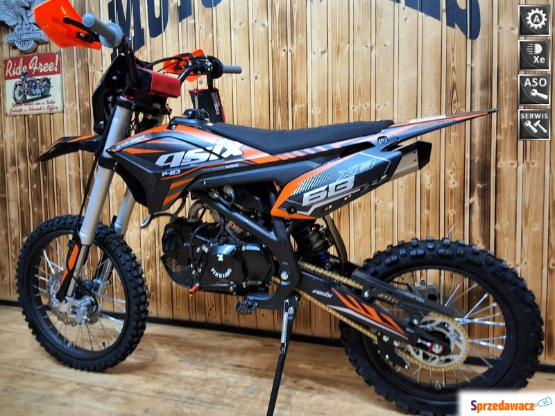 XB-68 ASIX XB68  silnik 140ccm motocykl crossowy... - Motocykle crossowe - Bicz