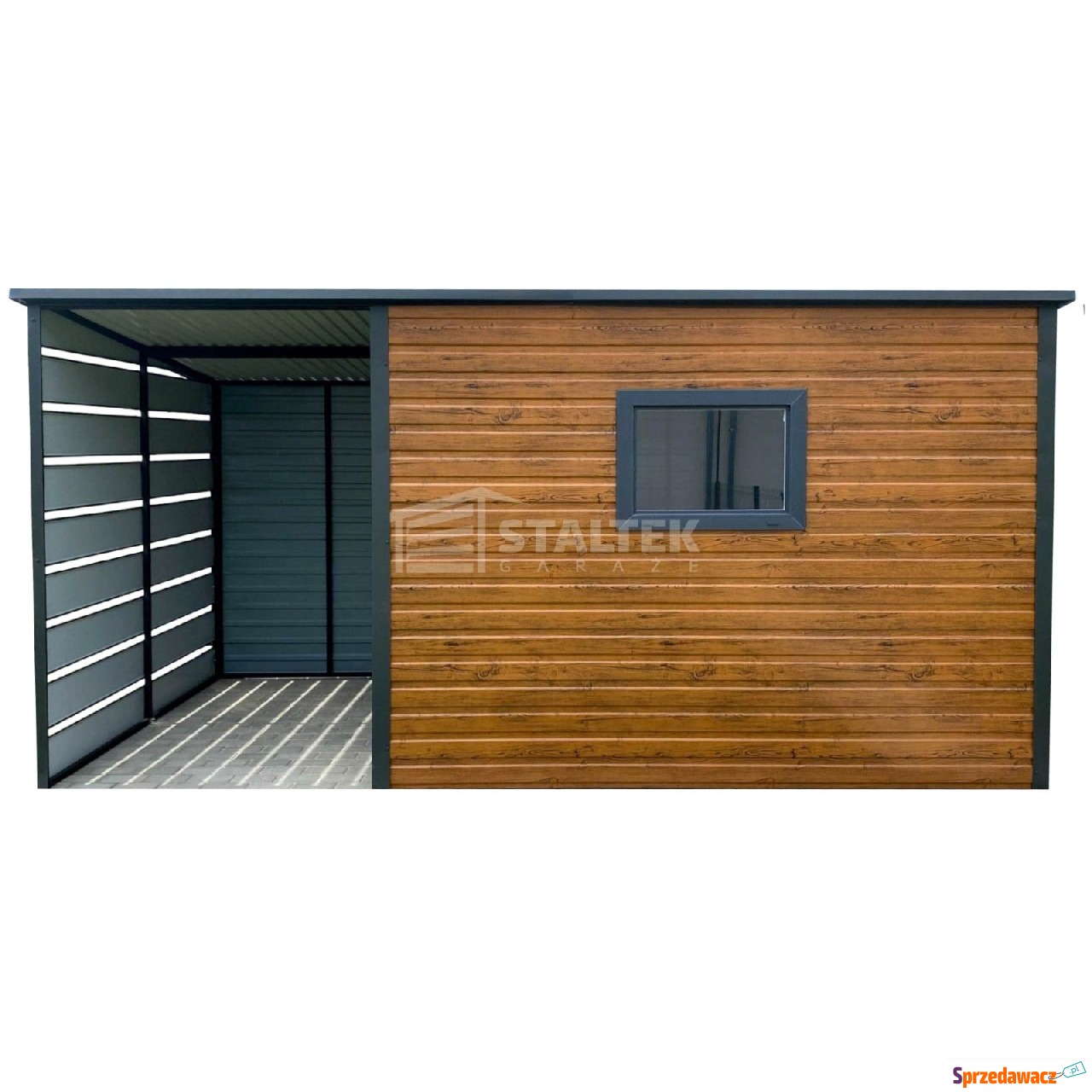 Schowek Domek Ogrodowy 3x2m + wiata...